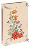 Bartl 111371 Blumenpresse aus Holz 24 cm x 16 cm bunt Top Qualität. Made in...