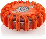 Warnblitzer Warnblinker Gloria - mit 16 ultrahellen LEDs in ROT