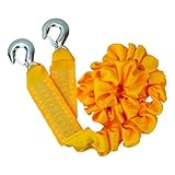 AA Schwerlast-Abschleppseil bis 4 t AA6226 - gelber Abschleppgurt für liegen...