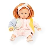 Götz 2420959 Muffin Farbspiel Puppe - 33 cm große Babypuppe mit blauen...