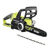 RYOBI 18 V ONE+ Brushless Akku-Kettensäge OCS1830, Schwertlänge 30 cm,...