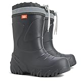 demar. Kinder Mädchen Jungen Gummistiefel Wolle gefüttert Regenstiefel...