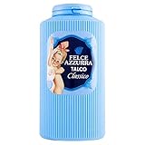 Felce Azzurra - Talkum, komplett natürliches zartes Pulver, klassischer Duft -...