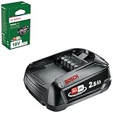 Bosch Akku und Ladegerät Starterset PBA 18V (18V System, 2,5Ah Akku,...