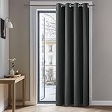 Deconovo Verdunklungsvorhang H214 x B132 cm Blickdichte Gardine mit Ösen...