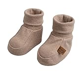 Baby's Only - Melange Booties - Gestrickte Babyschuhe - 3-6 Monate - Schuhe für...
