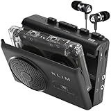 KLIM K9 Kassettenspieler – Tragbarer Cassette Player & Kassettenrecorder mit...