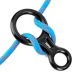 Abseilachter 35KN Abseilgerät Klettern 8 Descender, Kletterausrüstung...