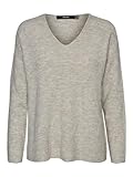 VERO MODA Strick Pullover V-Ausschnitt Langarm Sweater Knitted Jumper...