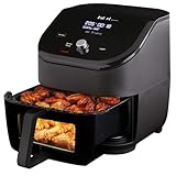 Instant Vortex Plus mit ClearCook - 5.7L Digitale Heißluftfritteuse, Schwarz,...