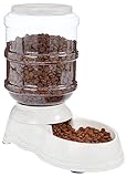 Amazon Basics Futter- und Wasserspender für Haustiere, Futterstation, Größe...