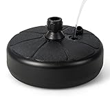 COSTWAY Sonnenschirmständer befüllbar, Schirmständer für Schirmstangen von...