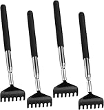4x Rückenkratzer Teleskop: Breite Kratzhand als Massagegerät und...