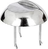 Alberts 410476 Auflaufstütze | zum Einbetonieren | Aluminiumguss | Ø200 x 30...