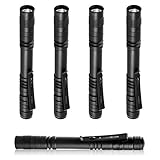 flintronic Taschenlampe LED Mini, 200 Lumens LED Pen Light Taschenlampe 5 Stk...
