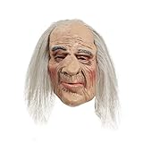 Bristol Novelty BM248 Gruseliger alter Mann, Maske und Haare, für Herren,...