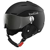 bollé - BACKLINE VISOR Black Silver Matte - Silver Gun M 56-58cm, Skihelm,...