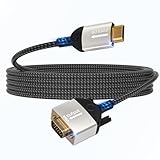 Lumivtx HDMI auf VGA Kabel 1,5m,Einweg hDMI auf vGA D SUB 15 Pin Kabel,hdmi auf...