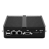 WEIDIAN Industrie PC Lüfterloser Mini PC Celeron J4125, 8GB RAM 256GB SSD,...