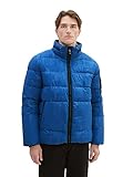 TOM TAILOR Herren Puffer-Jacke mit abnehmbarer Kapuze