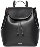 CALVIN KLEIN Damen Rucksack mit Folien-Logo, LV04F3297G, Schwarz (Black/Toasted...