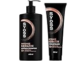 Syoss Shampoo Keratin (1x 440 ml) für schwaches & brüchiges Haar, glättet die...