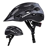 Dunlop Fahrradhelm mit Licht - Fahrradhelm Damen und Herren - Verstellbar von 55...