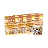 3Bears Overnight Oats - Typ Eiskaffee, 4x400g vegane Porridgemischung mit...