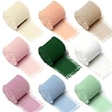 Geschenkband Chiffonband 9 Farbe, 2,5 cm X 2,8 M, Geschenkband Chiffonband...