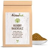 Hickory Rauchsalz 500g | mit exquisitem Raucharoma | American Barbecue Salz |...