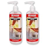 HANDDESINFEKTION Gel 2x 1000 ml + 2x Dosierpumpe Desinfektionsmittel für Hand...
