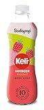 Sodapop Keli Sirup Himbeer, schnell & einfach zubereitet, 1 Flasche ergibt 10 L...