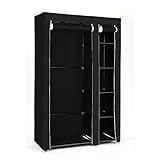 SONGMICS Stoffschrank, XL, Kleiderschrank, Faltschrank, Campingschrank mit...