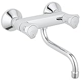 GROHE Costa, Küchenarmatur für die Wandmontage (Wasserhahn für die Küche,...