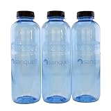 3 x 1 Liter Trinkflasche aus Tritan Kavodrink Wasserflasche BPA-frei
