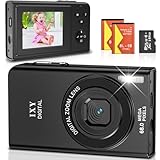 Digitalkamera, 68MP 4K Fotokamera mit Autofokus 16X Digitalzoom Fotoapparat,...