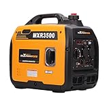 maXpeedingrods Inverter Stromerzeuger 3300W Stromgenerator Benzin Superleise 4...