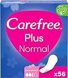 Carefree Slipeinlagen Plus Normal mit leichtem Duft (56 Stück), super...