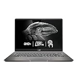 MSI Creator Z16 Professional Laptop: 16 Zoll QHD+ 16:10 120Hz Touch Display,...