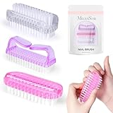 Melodysusie Nagelbürste, 3 Stück Nail Brush Set, Professionelle Handbürste...