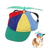 Gupcaqosjw Haustier Propeller Mütze, 20-60cm Bunte Propellermütze Lustige...