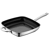 WMF Durado Grillpfanne Induktion gerillt 28x28 cm, Cromargan Edelstahl...