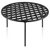BBQ-Toro Gusseisen Grillrost Ø 35 cm mit 3 Beinen | rund | Dutch Oven...