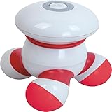 Mini Massager Handheld Vibration Körper Massager mit LED-Licht für Kopf Hals...