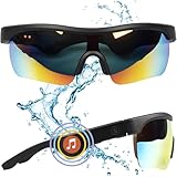 Soundeus® Sonnenbrille mit Lautsprecher - Sonnenbrille Bluetooth Brille - UV...