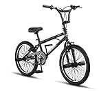 Licorne Bike Jump Premium BMX 360° Rotor-System, 4 Stahl Pegs, Kettenschutz,...