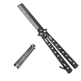 AZWOOD Butterfly-kamm, Tragbarer Schmetterling Kamm, Butterfly Messer Comb...