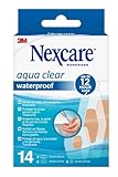 Nexcare Aqua Clear Waterproof Pflaster, Verschiedene Größen - 14 Pflaster pro...