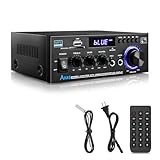 Stereo Verstärker - KKMOL HiFi Verstärker, AK45 Mini Bluetooth Stereo Audio...