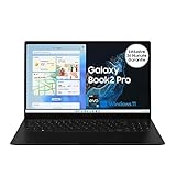 Samsung Galaxy Book2 Pro 360 39,62 cm (15,6 Zoll) Notebook (Intel Core Prozessor...